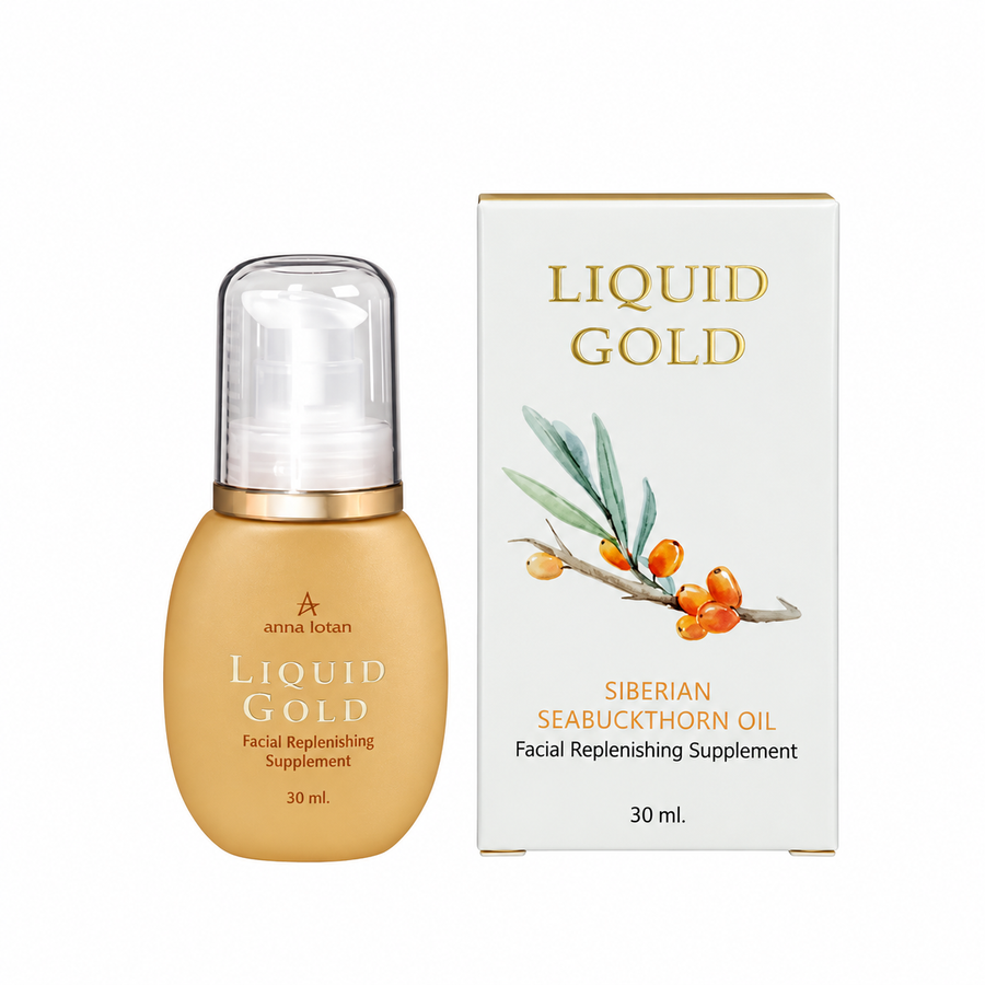 Anna Lotan Liquid Gold Siberian Seabuckthorn Oil, 30 ml.