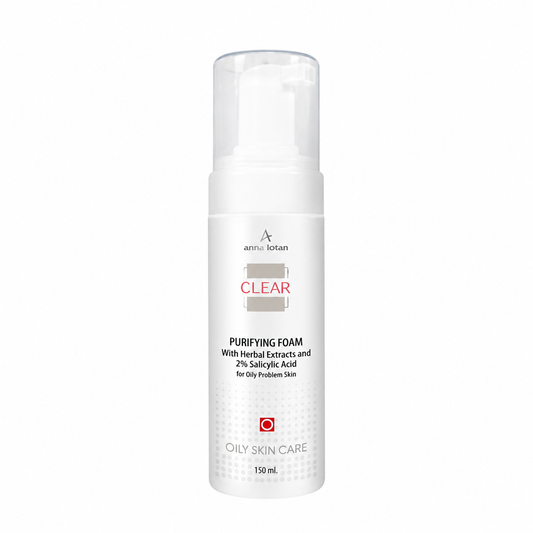 Anna Lotan Clear Purifying Foam with Salicylic Acid 150 ml.