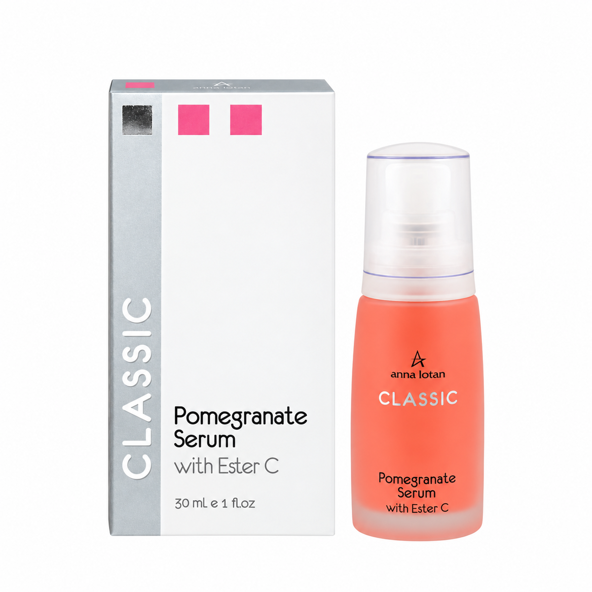 Anna Lotan Classic Pomegranate Serum With Ester C 30ml.