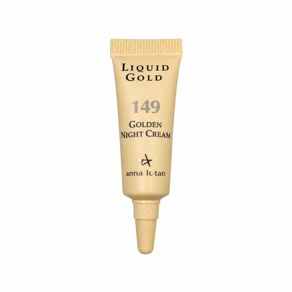 Anna Lotan Liquid Gold Golden Night Cream, 4 ml.